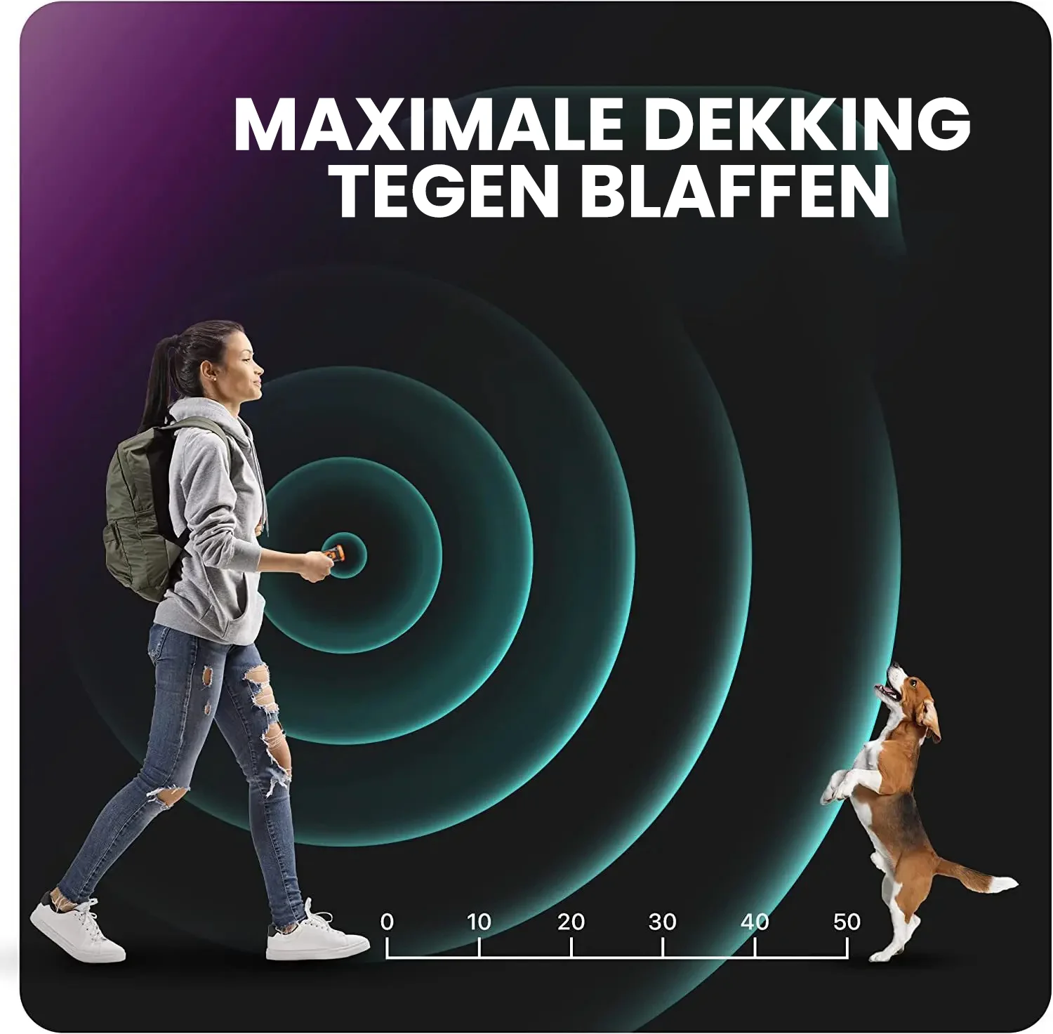 Honden Ultrasoon Anti-Blaf Apparaat Handmatig - Afbeelding 6