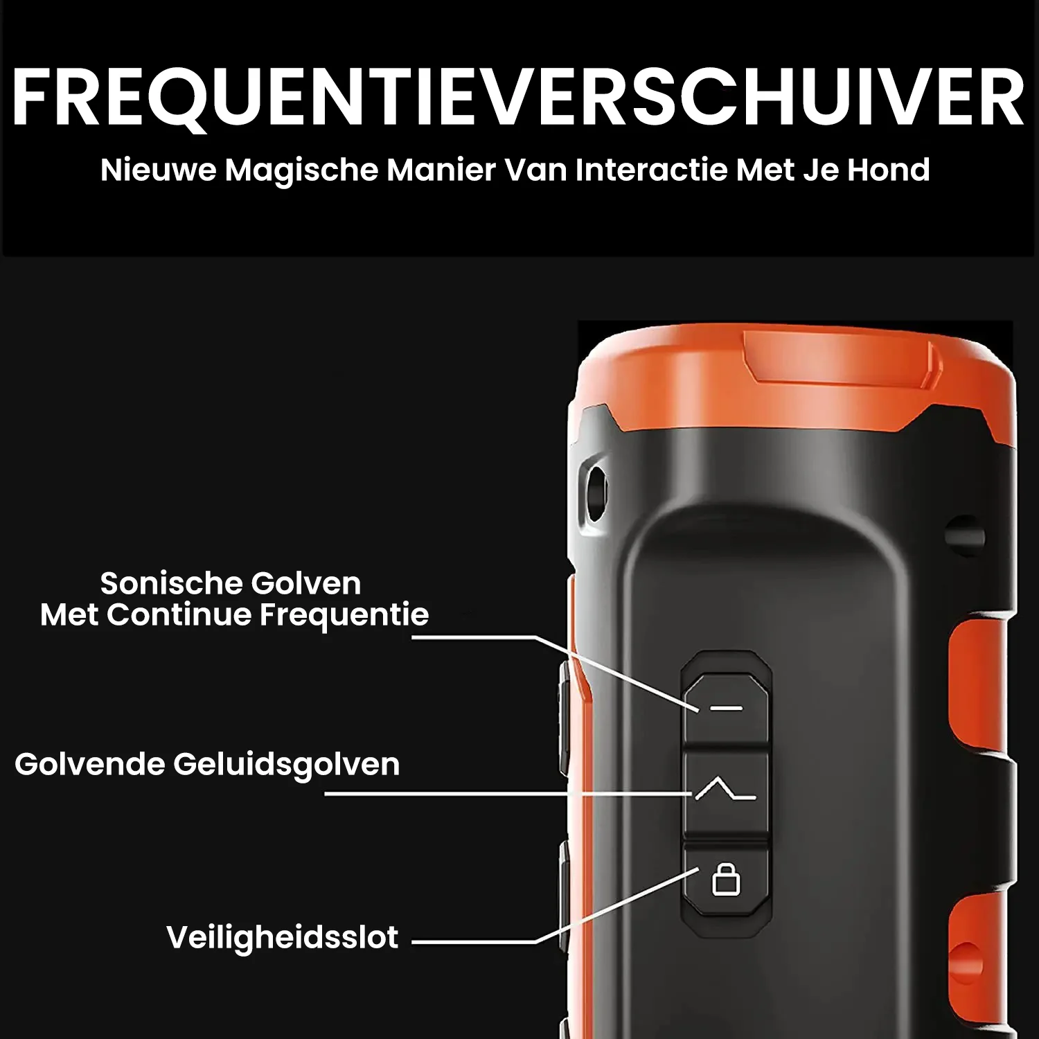 Honden Ultrasoon Anti-Blaf Apparaat Handmatig - Afbeelding 4