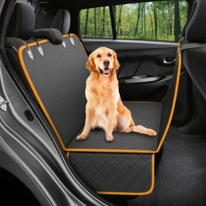 100% waterdichte autostoelhoes voor honden met gaasraam Hangmat Design Machinewasbaar 137x147cm