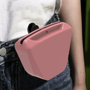 Draagbaar siliconen hondensnoepje, compact en duurzaam ontwerp voor training en wandelingen