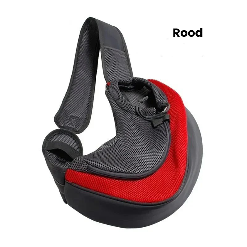 Ademende dierendraagtas met mesh-ontwerp met enkele schouder voor kleine huisdieren tot 6,5 kg - Afbeelding 8