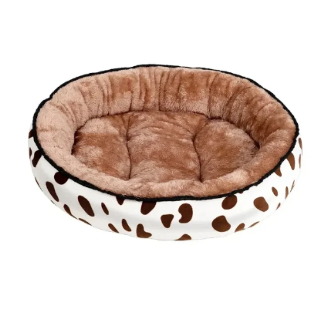 Zacht Hondenbed Rond Fleece - Afbeelding 7