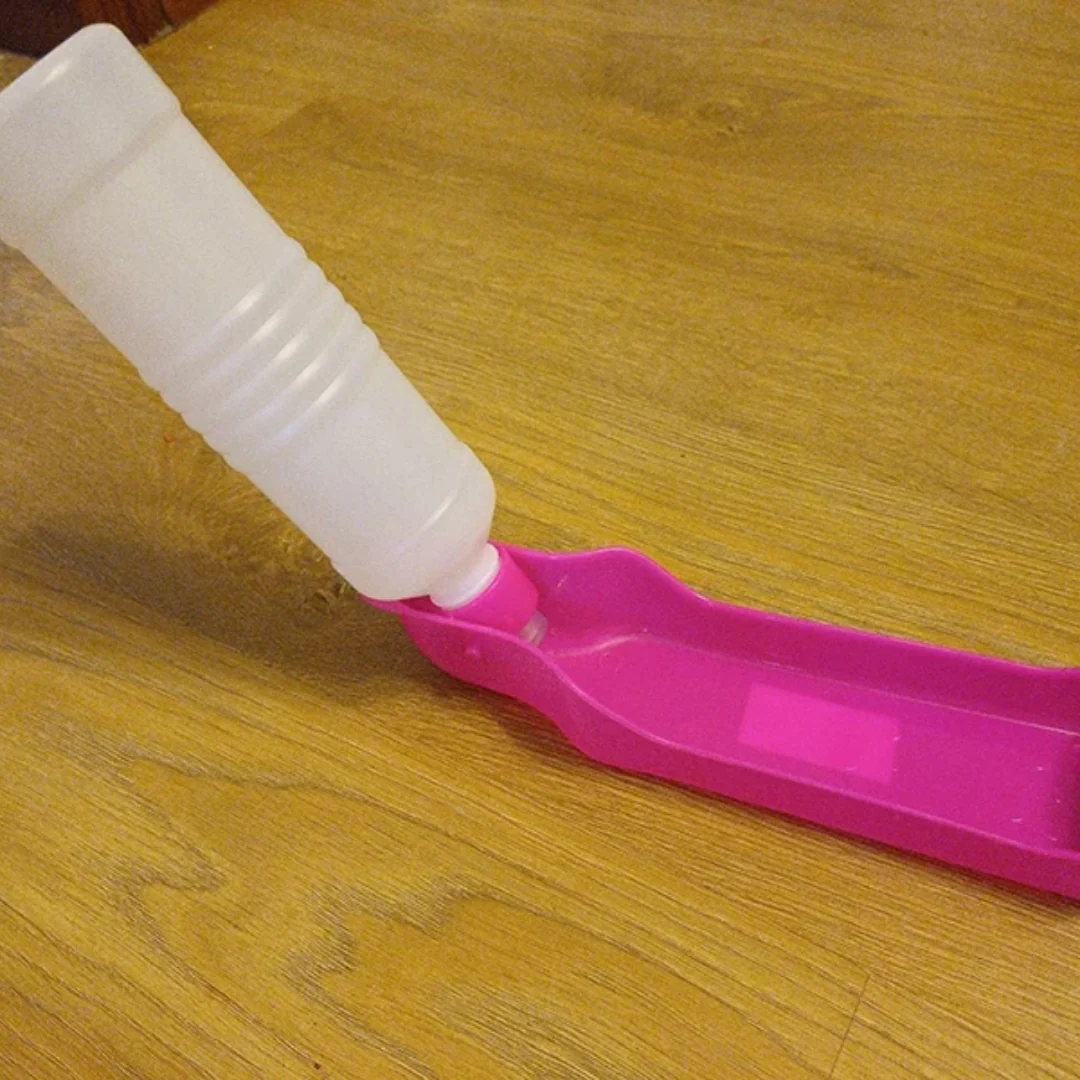 Opvouwbare Waterfles Voor Huisdieren BPA-vrij Multifunctioneel Ruimtebesparend Voor Buitenavonturen - Afbeelding 5