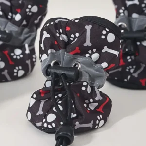 Antislip Waterdichte Huisdierenschoenen Pootbescherming Duurzaam Veelzijdig Geschikt Voor Alle Weersomstandigheden Polyester