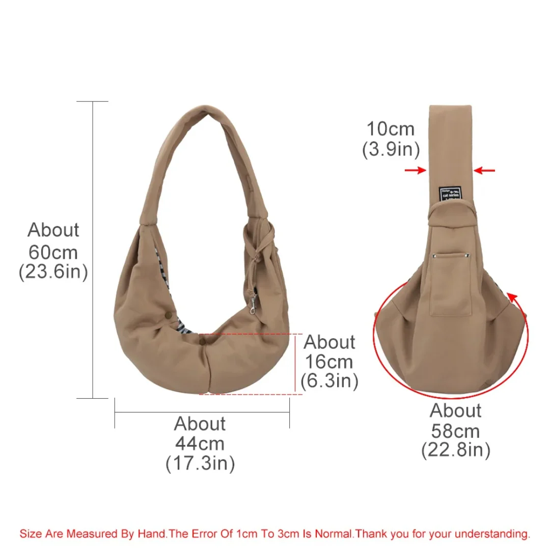 Huisdierendrager Kleine Honden Draagbare Schoudertas - Afbeelding 4