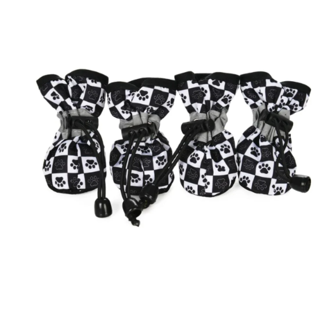 Anti-Slip Verstelbare Hondenschoenen Bescherming Tegen Uitglijden Zachte Tractie Voor Kleine en Grote Honden en Katten - Afbeelding 9