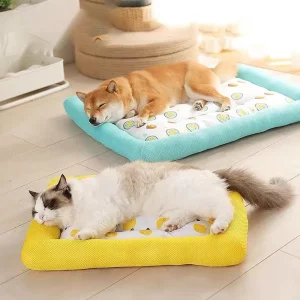 Zelfkoelende Mat Voor Huisdieren Direct Verkoelend Draagbaar Duurzaam Lichtgewicht Makkelijk Schoon Te Maken Voor Warme Zomerdagen