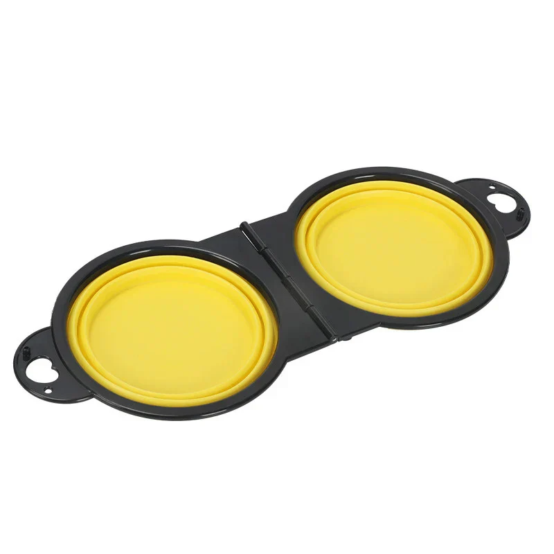 2-in-1 Opvouwbare Hondenkom – Draagbare Voedsel- en Waterkom voor Reizen - Afbeelding 9