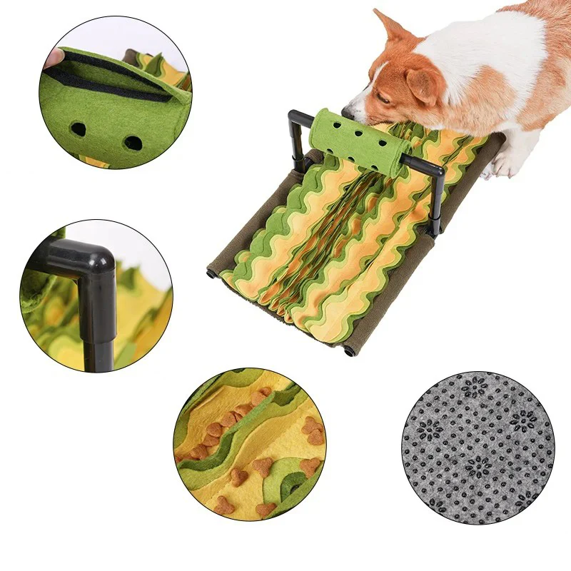Slow Feeder Snuffelmat voor Honden Interactief Voeren Duurzaam en Gemakkelijk Schoon te Maken - Afbeelding 4