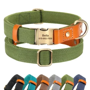 Gepersonaliseerde Nylon Halsband