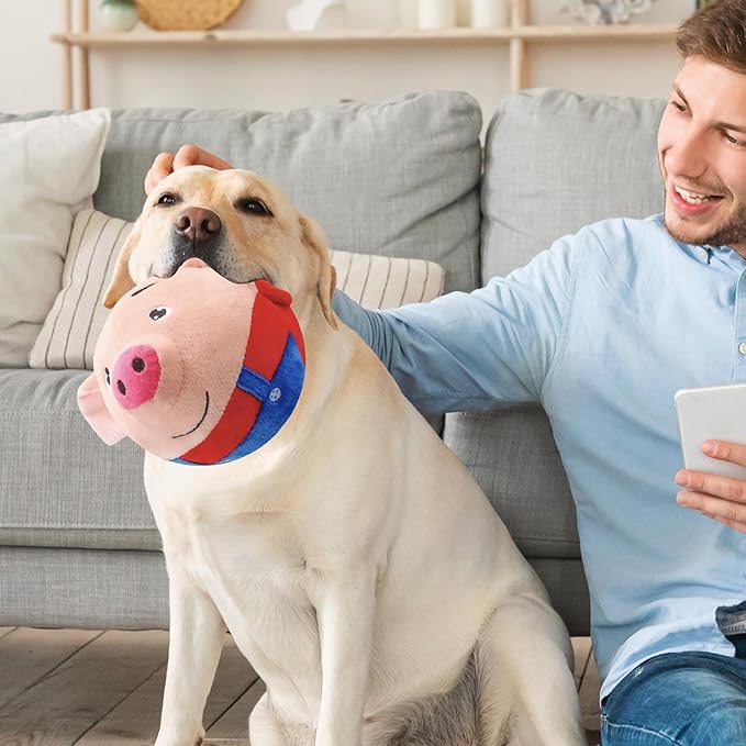 Interactief Hondenspeelgoed, Springend Varken - Afbeelding 4