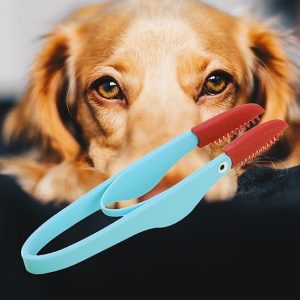 Fijngetande Oogverzorgingskam voor Honden Zacht en Hygiënisch Ergonomisch Ontwerp