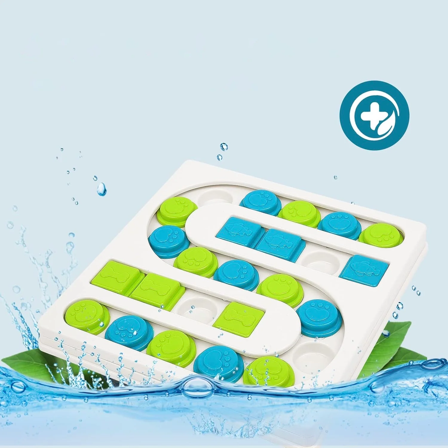 Hond Interactieve Educatieve Langzame Voerbak - Afbeelding 3