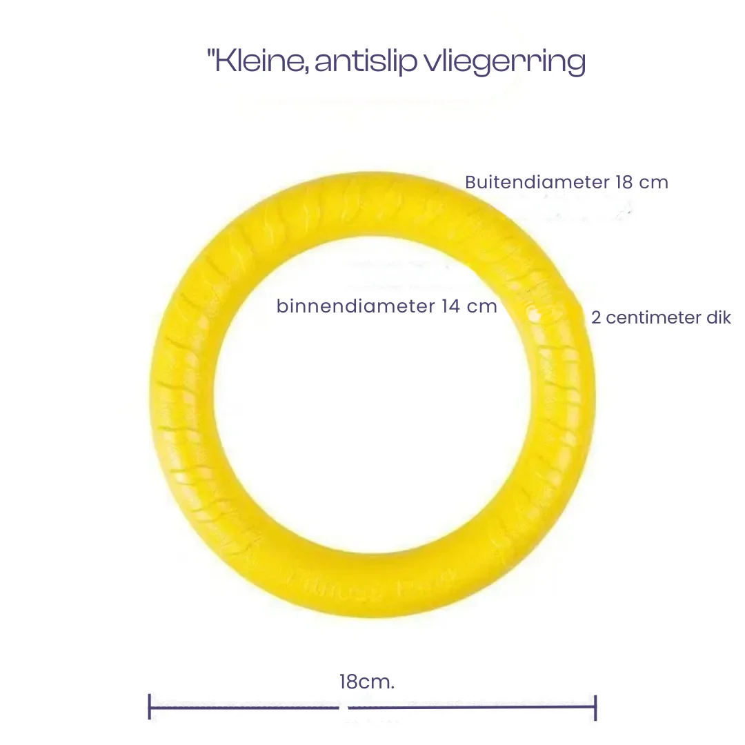 Onverwoestbaar sterk hondenring speelgoed - Afbeelding 7