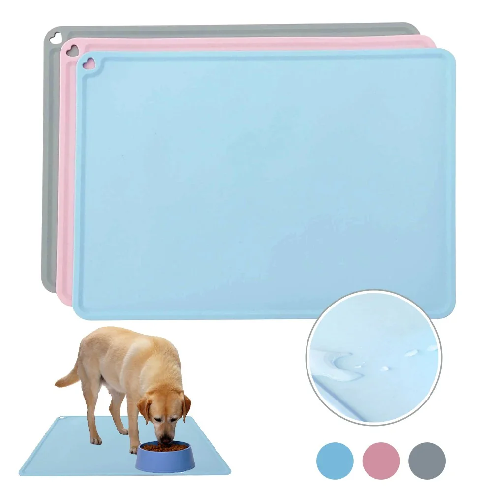Waterdichte Antislipmat Voor Honden Eet- en Drinkbak - Afbeelding 4