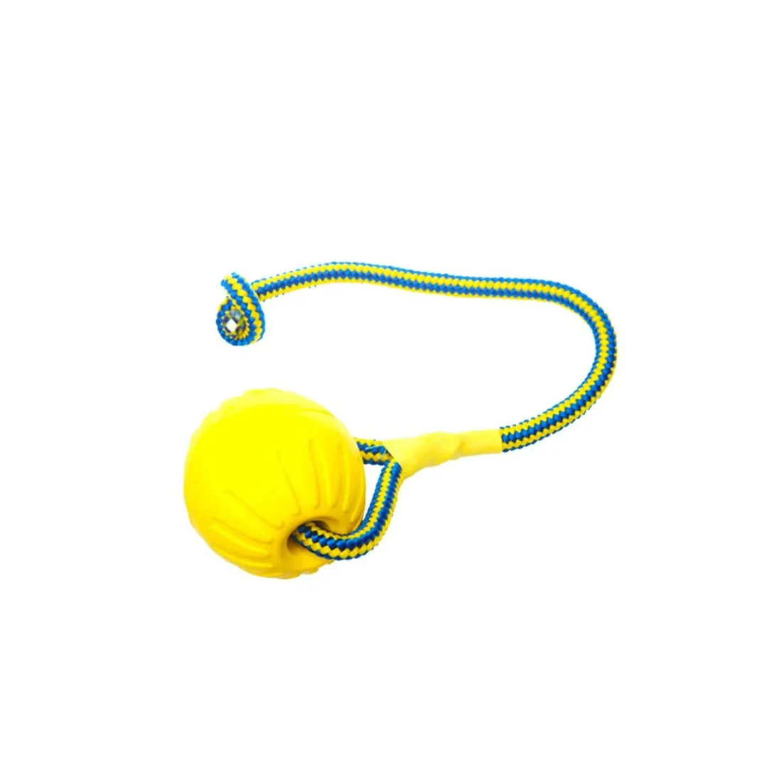 Hondenspeelgoed Rubberen Bal Touwtrek - Afbeelding 7