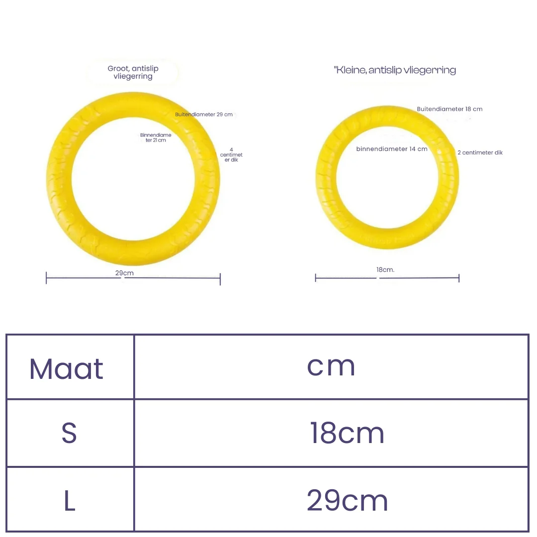 Onverwoestbaar sterk hondenring speelgoed - Afbeelding 9