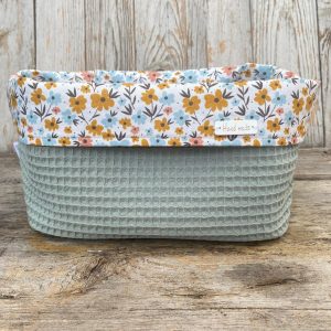 Commodemandje Flower Power Oudgroen