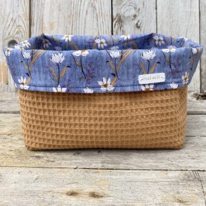 Commodemandje Jeans Floral Camel