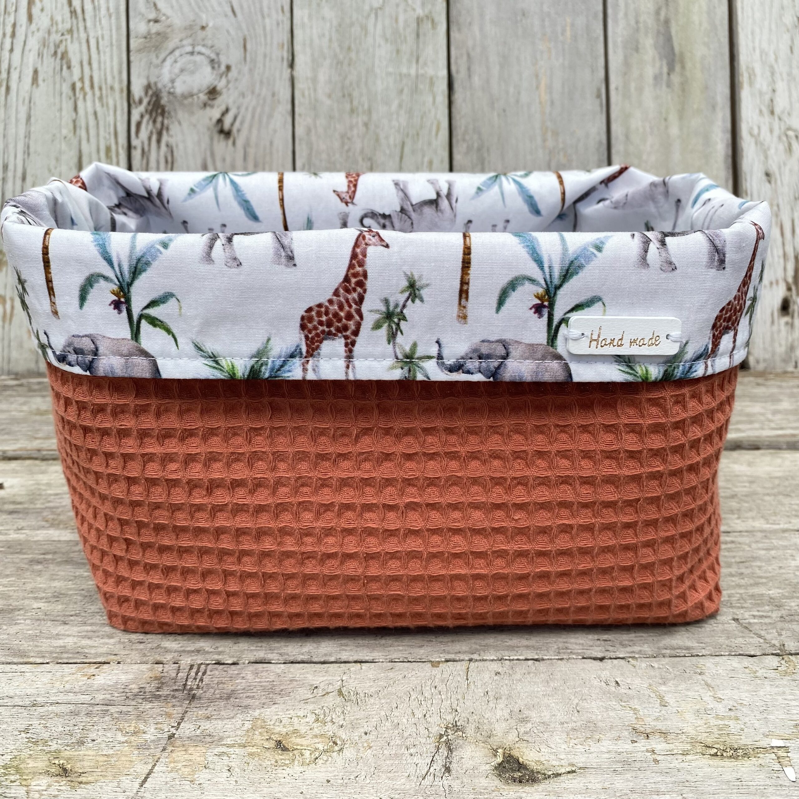 Commodemandje Jungle Dieren Terracotta