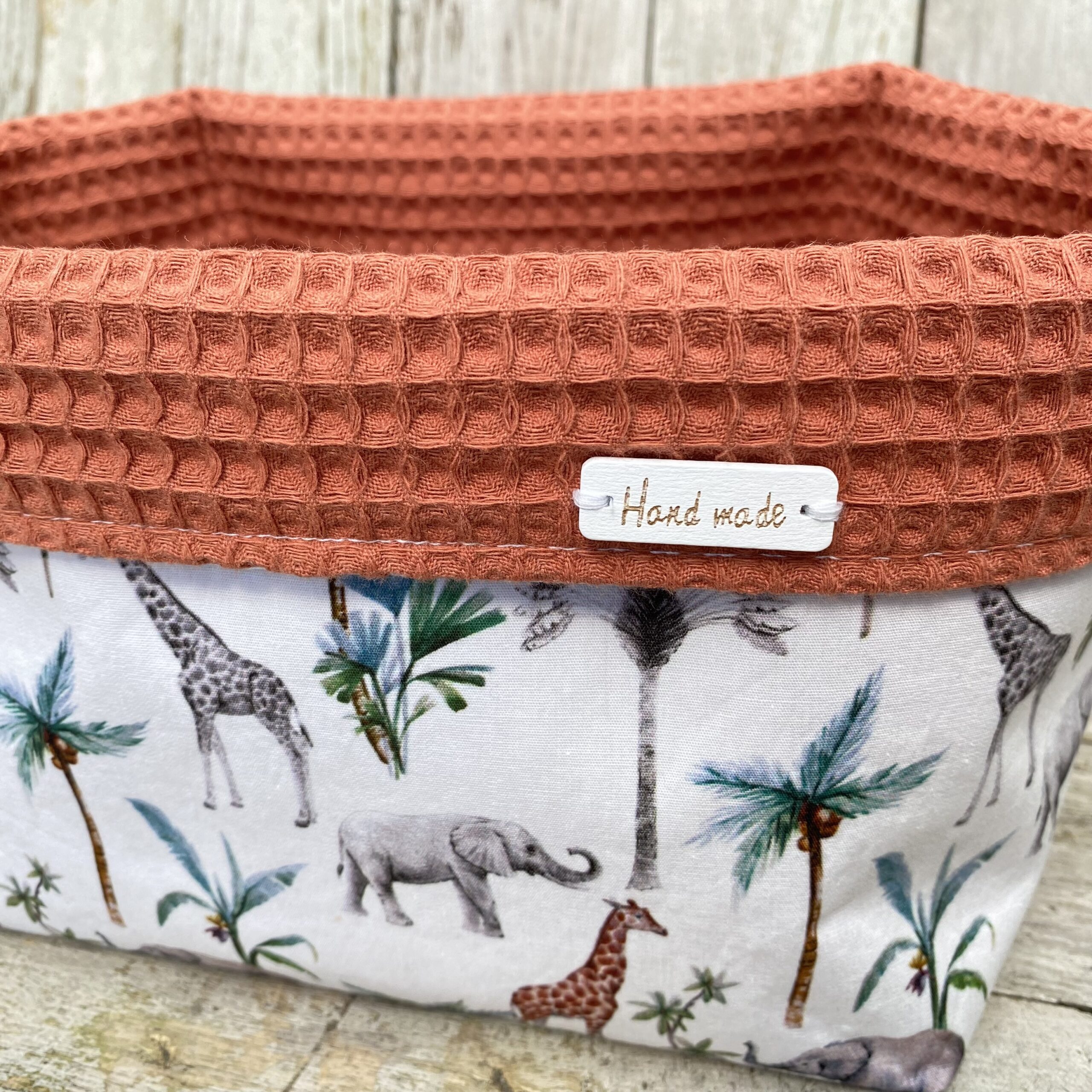 Commodemandje Jungle Dieren Terracotta Andersom - Afbeelding 5