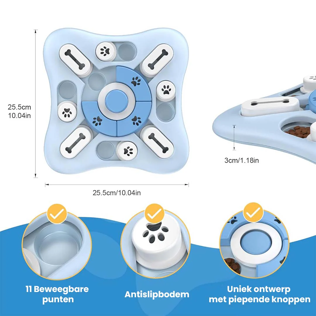 Langzaam-voedende Hondenspeelstation - Afbeelding 5