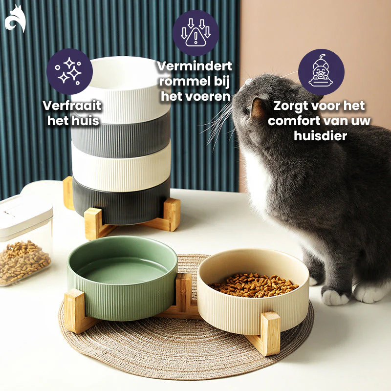 2-delige Voerbak Voor Huisdieren - Afbeelding 3