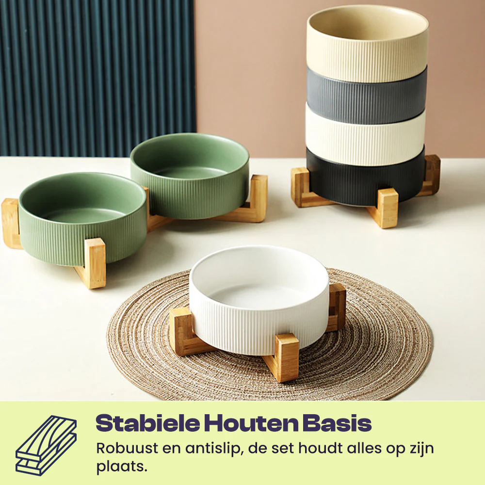 2-delige Voerbak Voor Huisdieren - Afbeelding 4