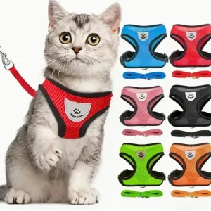 PawFit - Het harnas met riem voor honden en katten