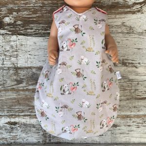 Poppen slaapzakje taupe jungle mt 43