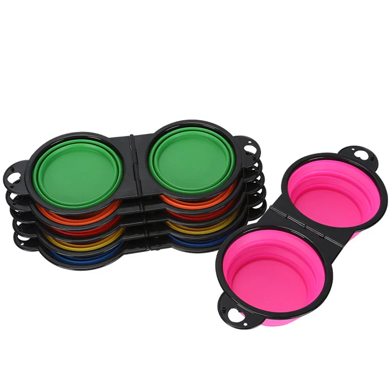 2-in-1 Opvouwbare Hondenkom – Draagbare Voedsel- en Waterkom voor Reizen - Afbeelding 6