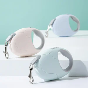 Automatische Intrekbare Hondenriem Pastel Kleuren