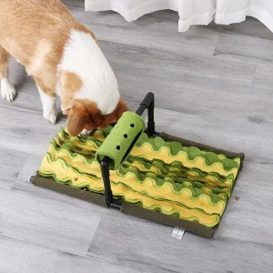 Slow Feeder Snuffelmat voor Honden Interactief Voeren Duurzaam en Gemakkelijk Schoon te Maken