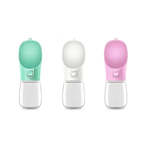 Draagbare Hondenwaterfles en Voedselcontainer Lekvrij Compact Voor Voeding en Hydratatie Onderweg