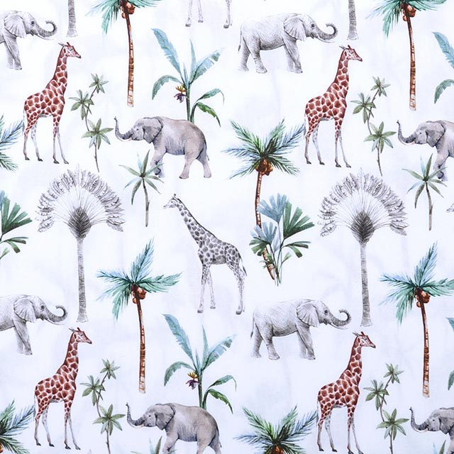 Commodemandje Jungle Dieren Terracotta - Afbeelding 4