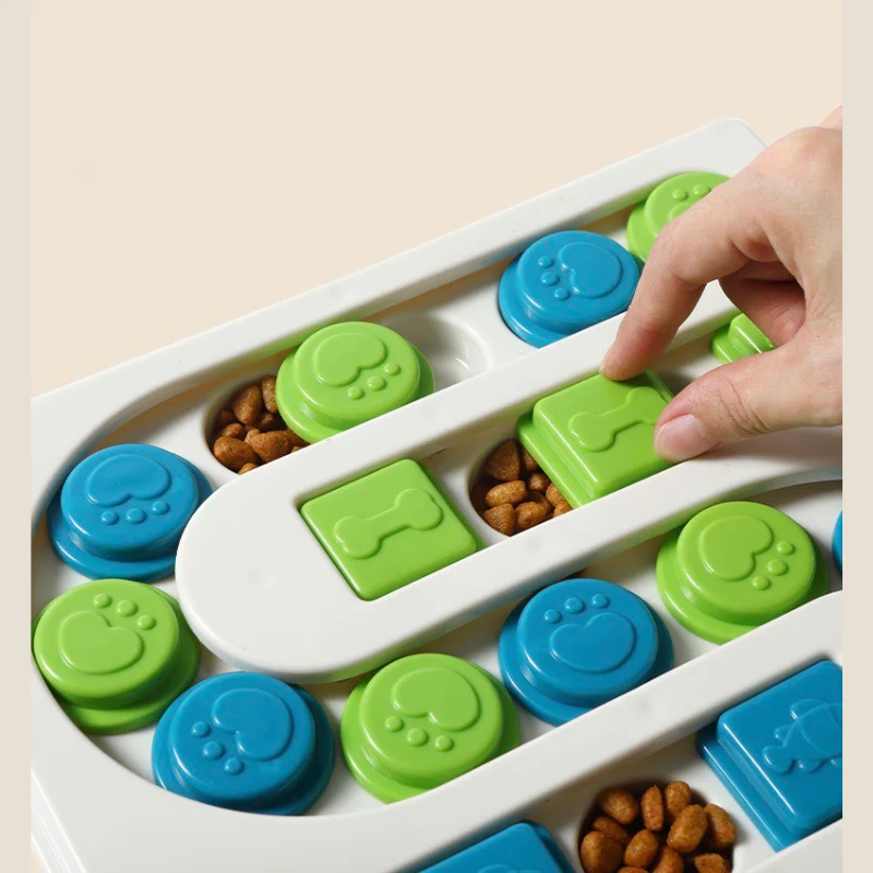 Hond Interactieve Educatieve Langzame Voerbak - Afbeelding 4