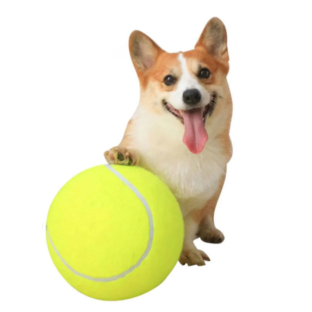 Tennisbal Reuze Honden Speelgoed Duurzaam Interactief Trainingshulpmiddel Veilig Multifunctioneel - Afbeelding 2