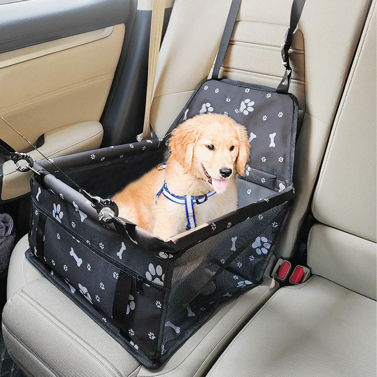 Draagbare Hondenstoel Voor In De Auto - Afbeelding 5