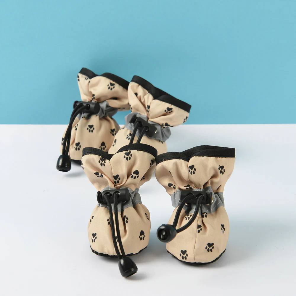 Anti-Slip Verstelbare Hondenschoenen Bescherming Tegen Uitglijden Zachte Tractie Voor Kleine en Grote Honden en Katten - Afbeelding 8