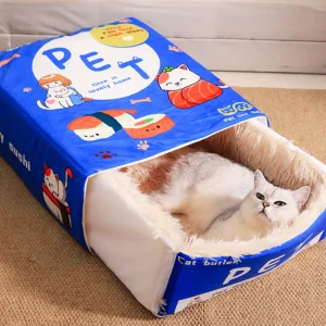 Snackbox Pluche Kattenbed