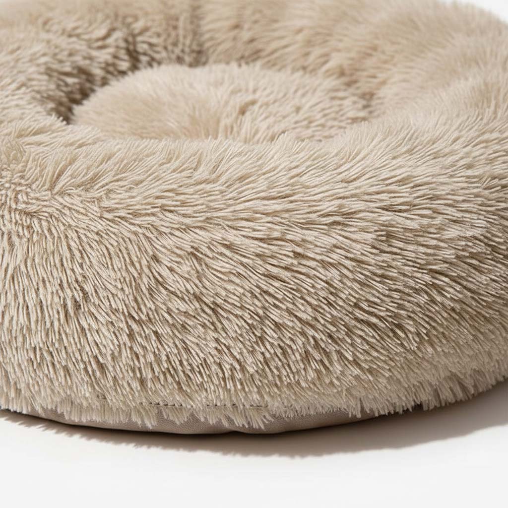 Huisdierenbed Rond Binnenshuis Pluche Kussen voor Honden en Katten - Afbeelding 4